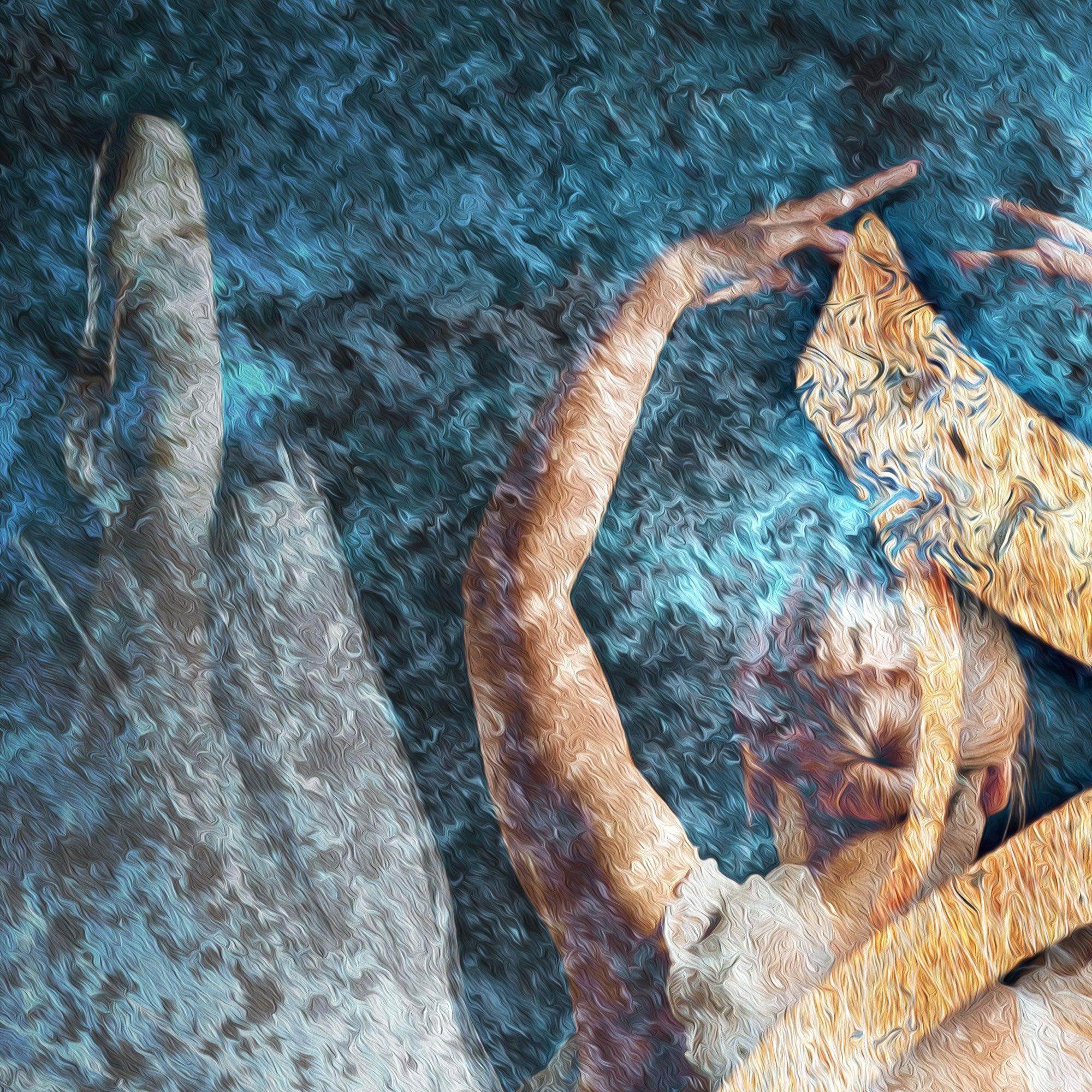 Hich هیچ | Persian Modern Calligraphy Canvas Wall Art - ORIAVI