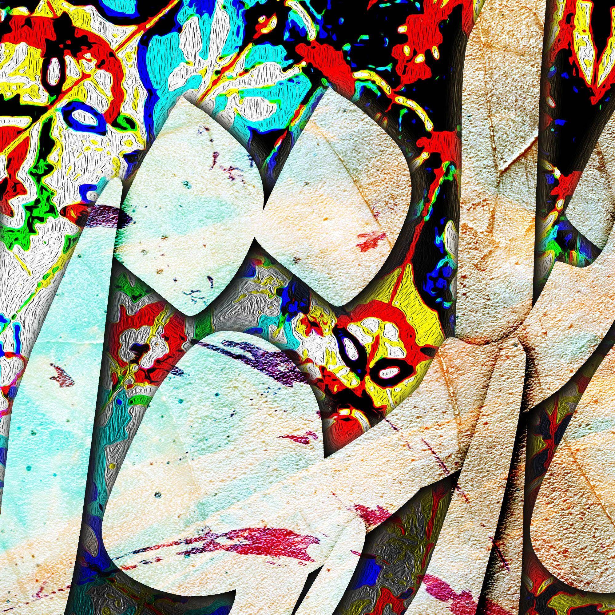 Ashegh Persian wall art, alternate artwork view 4