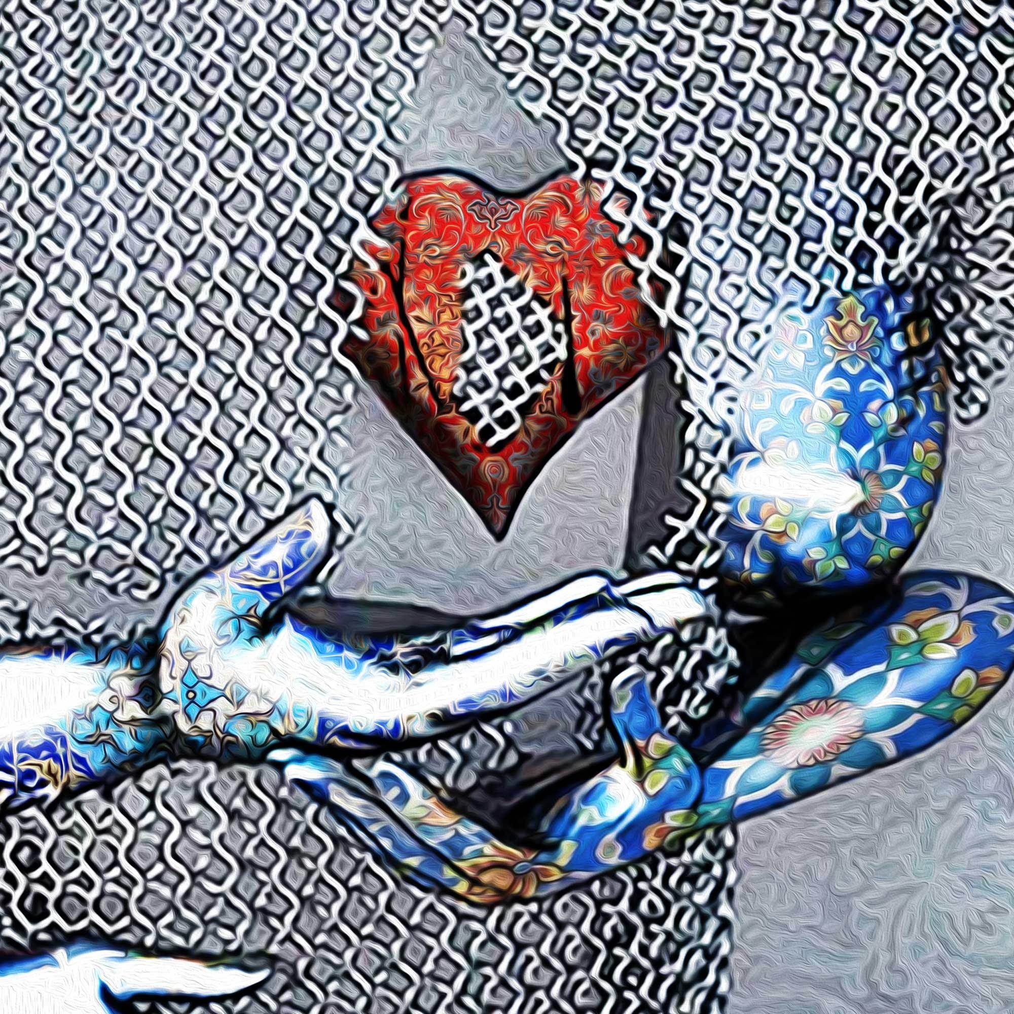 Ey Eshgh | 3D Persian Wall Art | Persian Wall Decor - ORIAVI