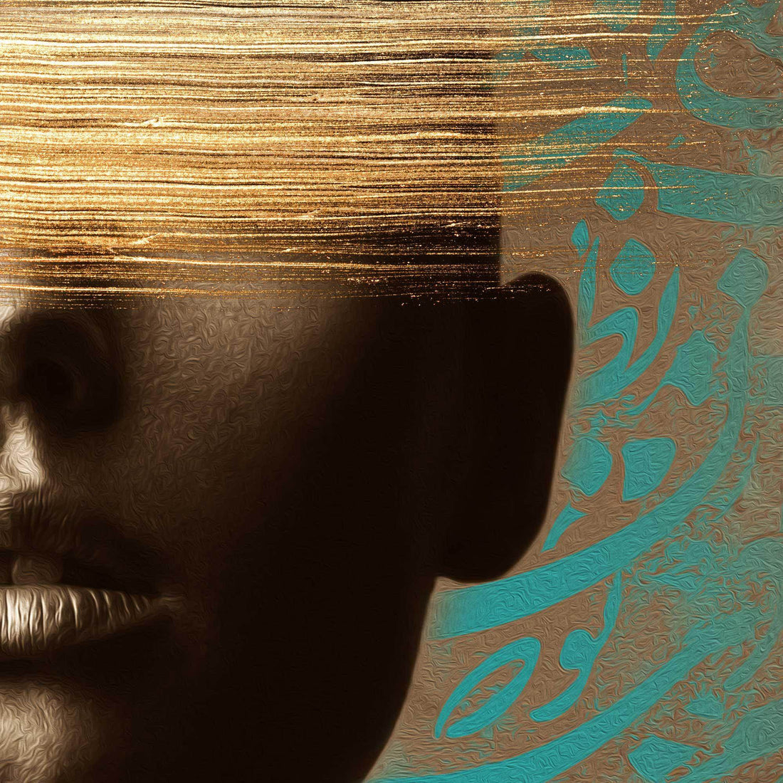 You are the Kindest | Persian Calligraphy Modern Wall Art - ORIAVI