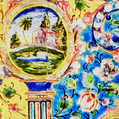 Eshgh e To | Persian Wall Art | Persian Home Wall Decor - ORIAVI