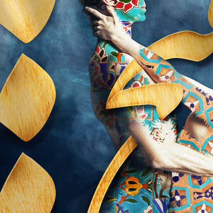 HICH | باید که جمله جان شوی | Persian Art | Wall Art With Unique Persian Calligraphy - ORIAVI