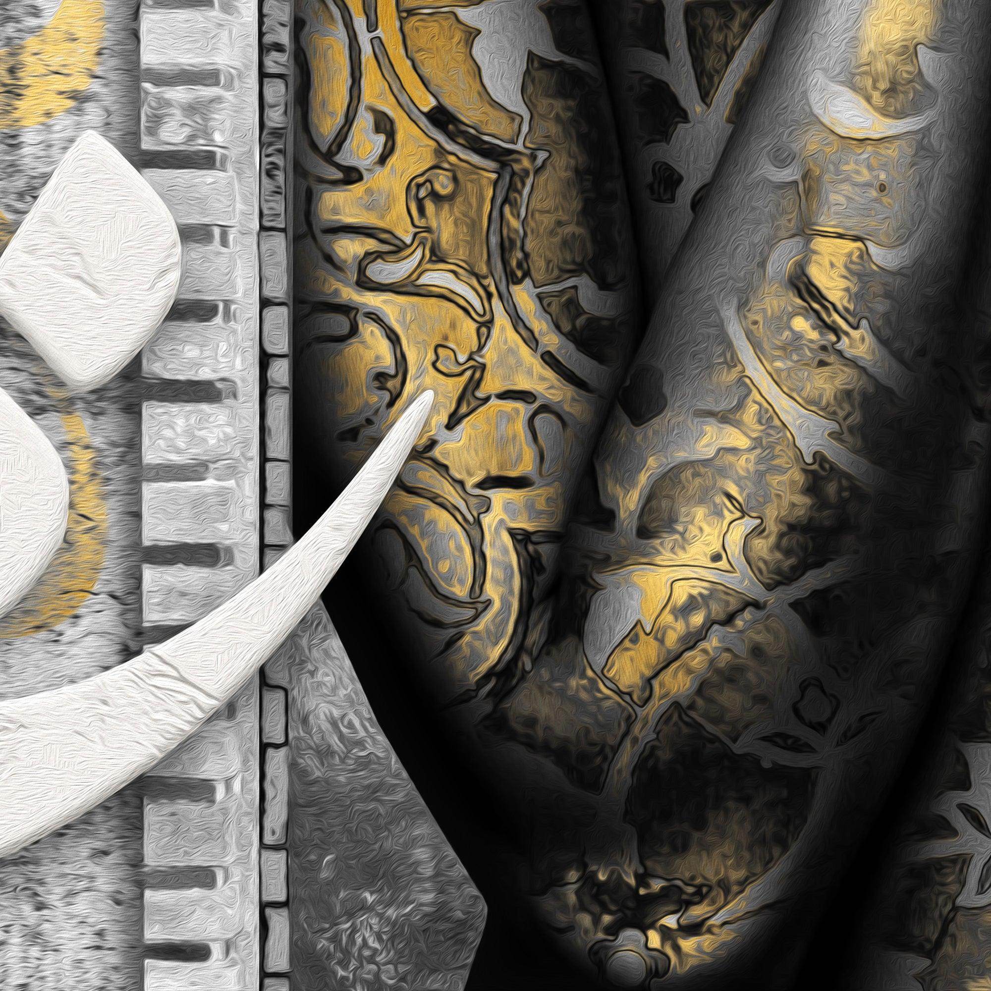 Hich هیچ | Persian Wall Art | Persian Calligraphy Art - ORIAVI