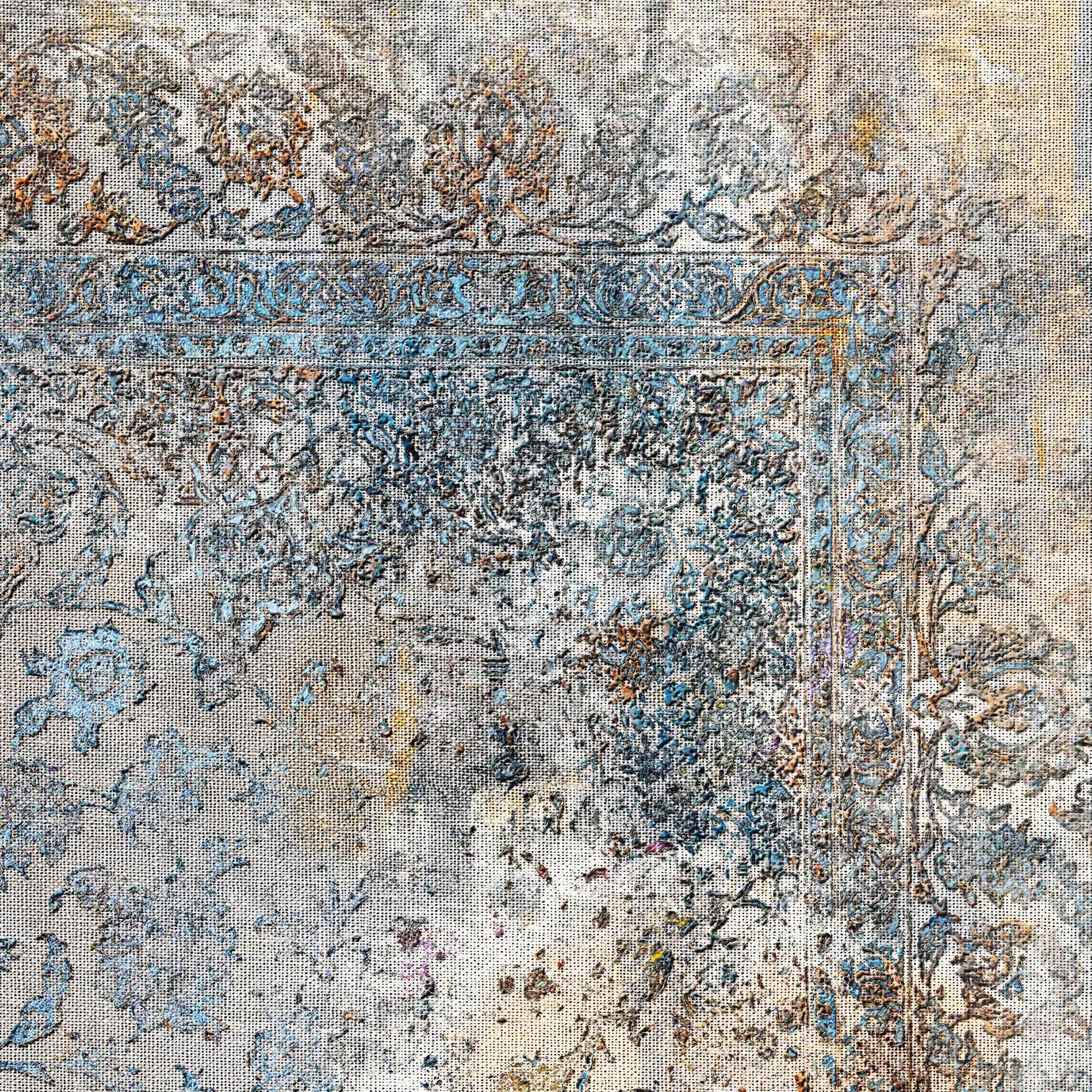 Good Thoughts, Good Words, Good Deeds Persian wall art, alternate artwork view 4
