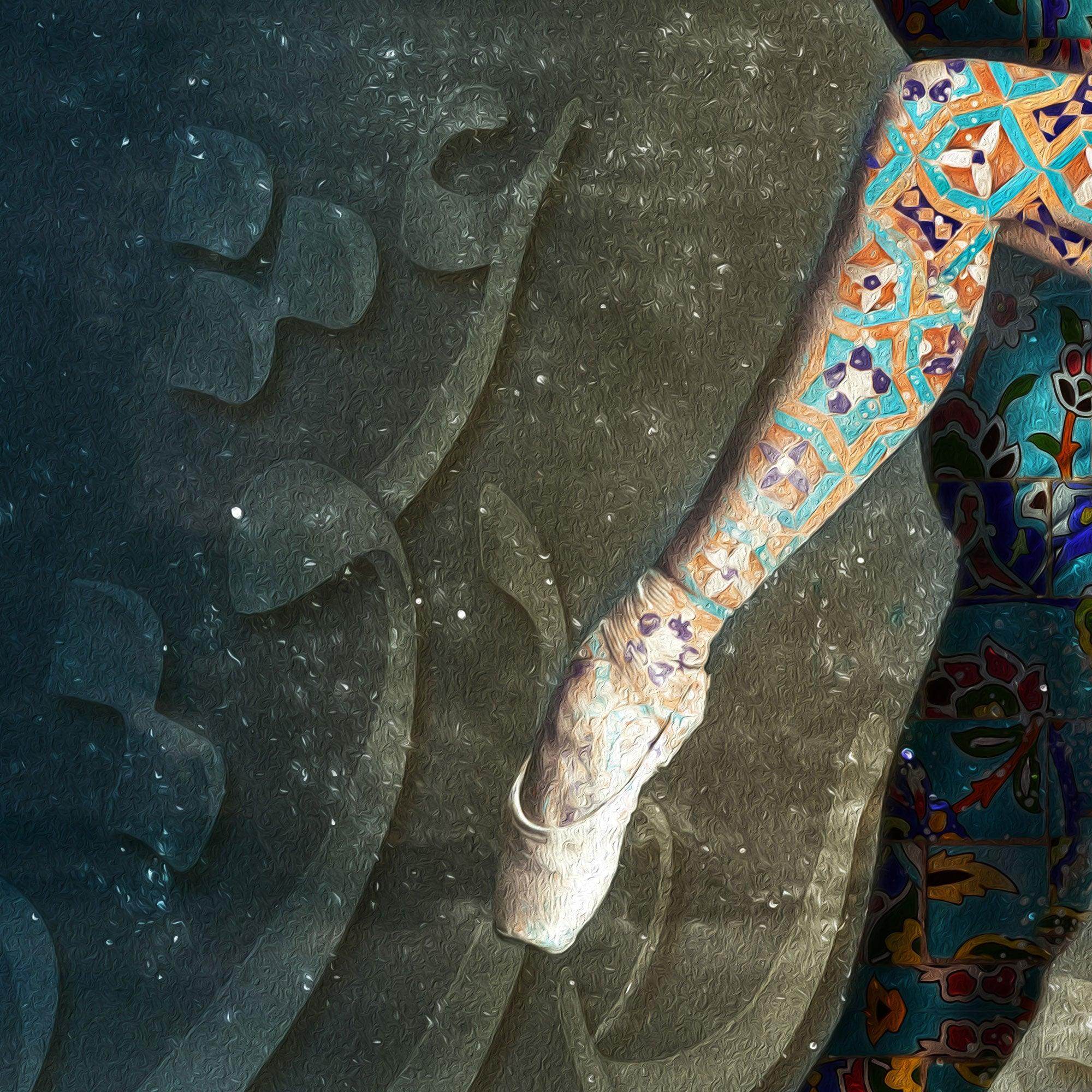 King of Love Persian wall art, alternate artwork view 4