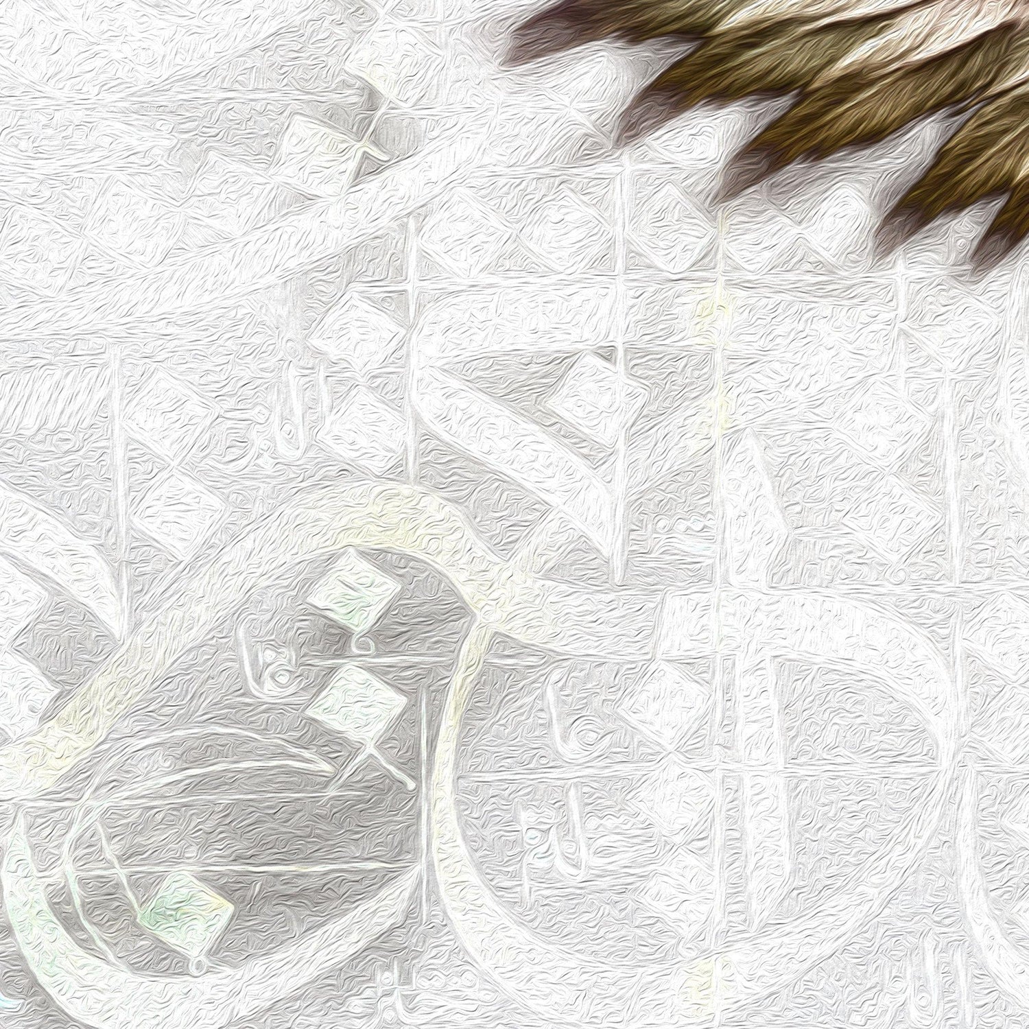 Flying Enthusiasm | Persian Wall Art | Persian Home Wall Decor - ORIAVI Persian Art, persian artwork for sale, persian calligraphy, persian calligraphy wall art, persian mix media wall art, persian painting, persian wall art