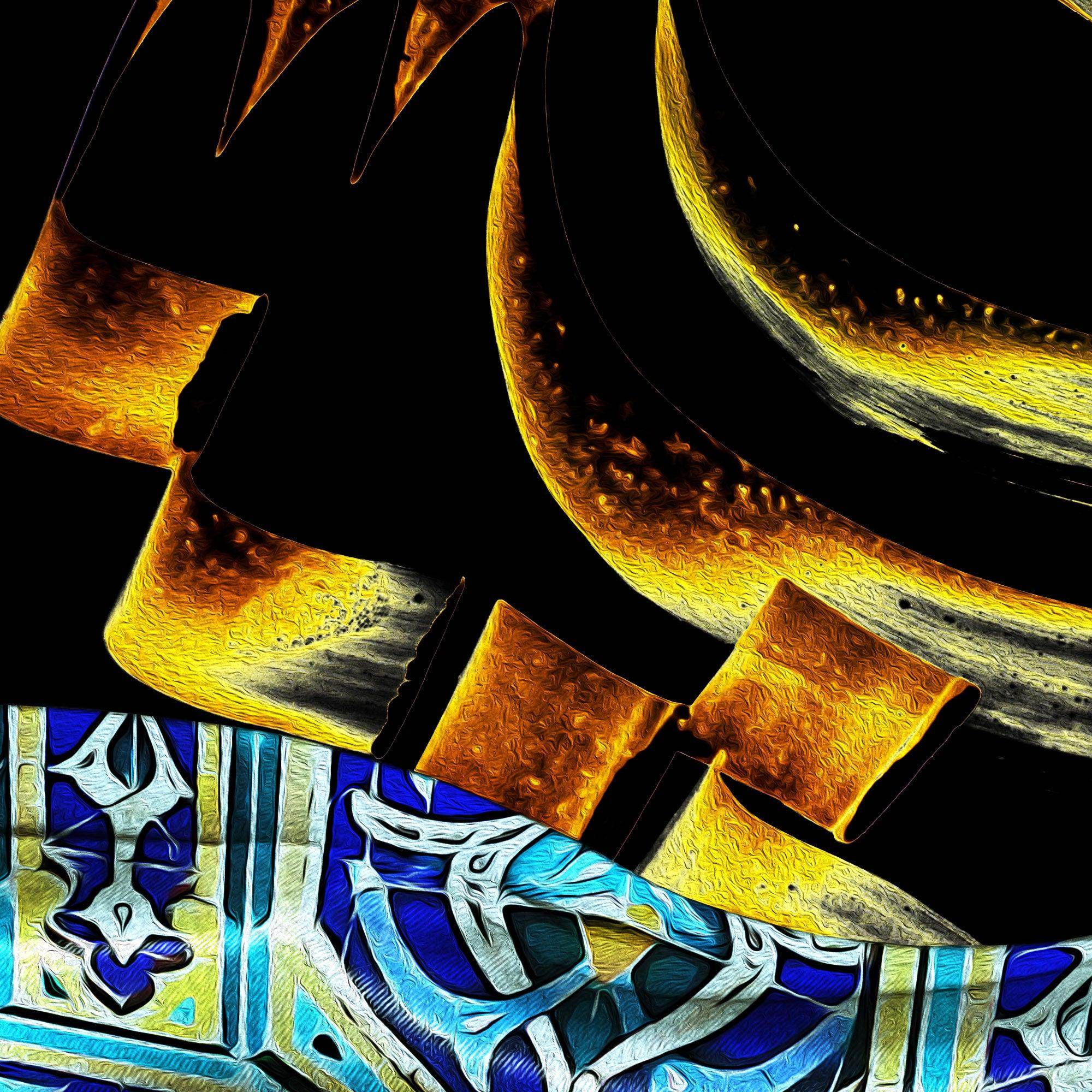 No Life Without Love Persian wall art, alternate artwork view 4