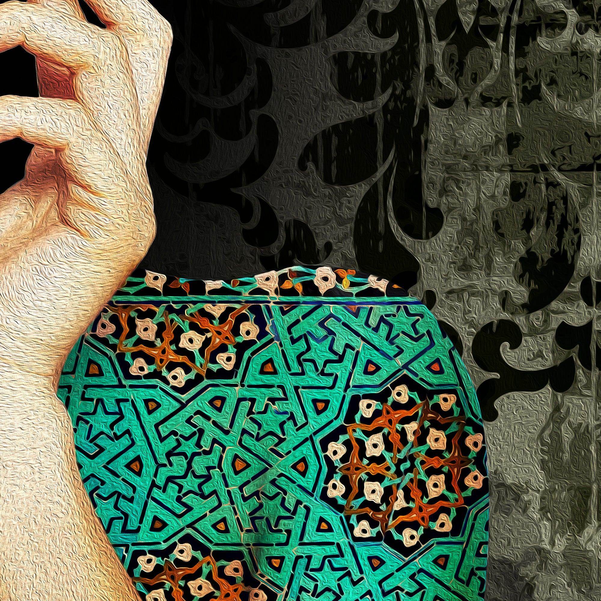 You Are Among the Heart Persian wall art, alternate artwork view 4