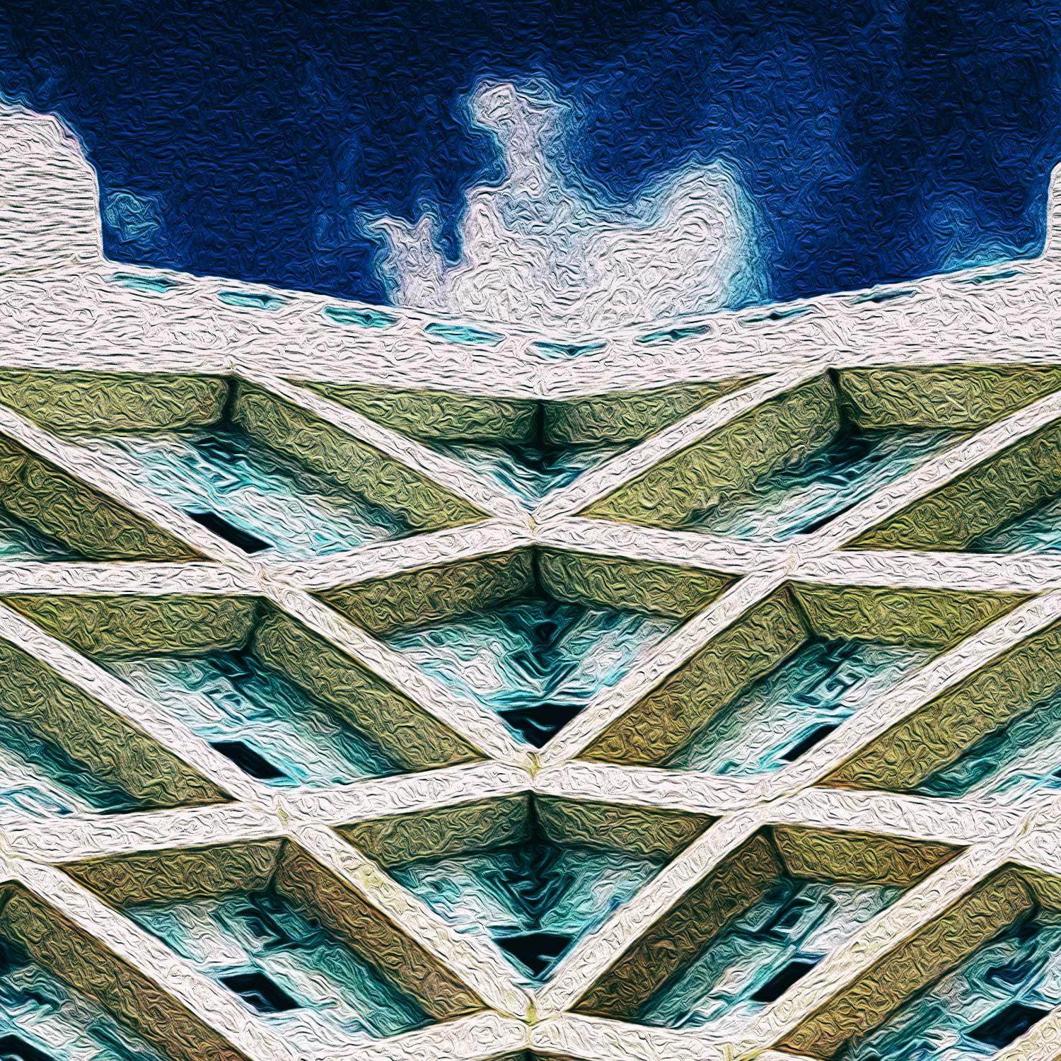 Our Azadi Tower Persian wall art, alternate artwork view 4
