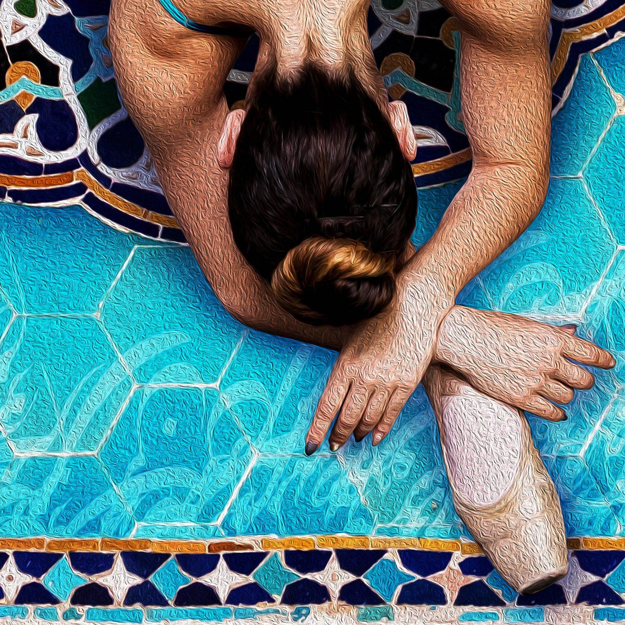 The Voice of Love and Ballet | Persian Wall Art | Persian Home Wall Decor - ORIAVI