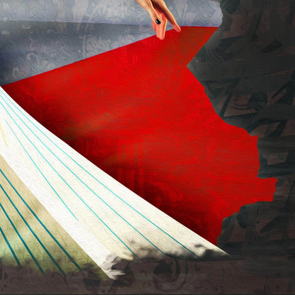 Woman Life Freedom | Persian Calligraphy Modern Wall Art - ORIAVI