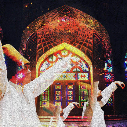 HICH MAGOO | Persian Wall Art | Persian Home Wall Decor - ORIAVI