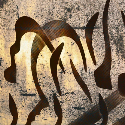 Do not bother me anymore - 2 | Persian Calligraphy Wall Art - ORIAVI