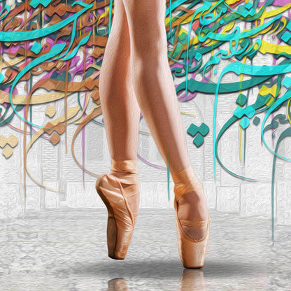 I’m looking forward to you (3 Piece) | Persian Calligraphy Wall Art - ORIAVI