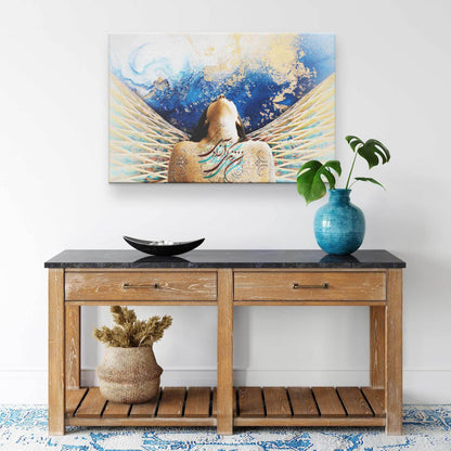 Woman Life Freedom زن، زندگی، آزادی | Persian Calligraphy Modern Wall Art - ORIAVI