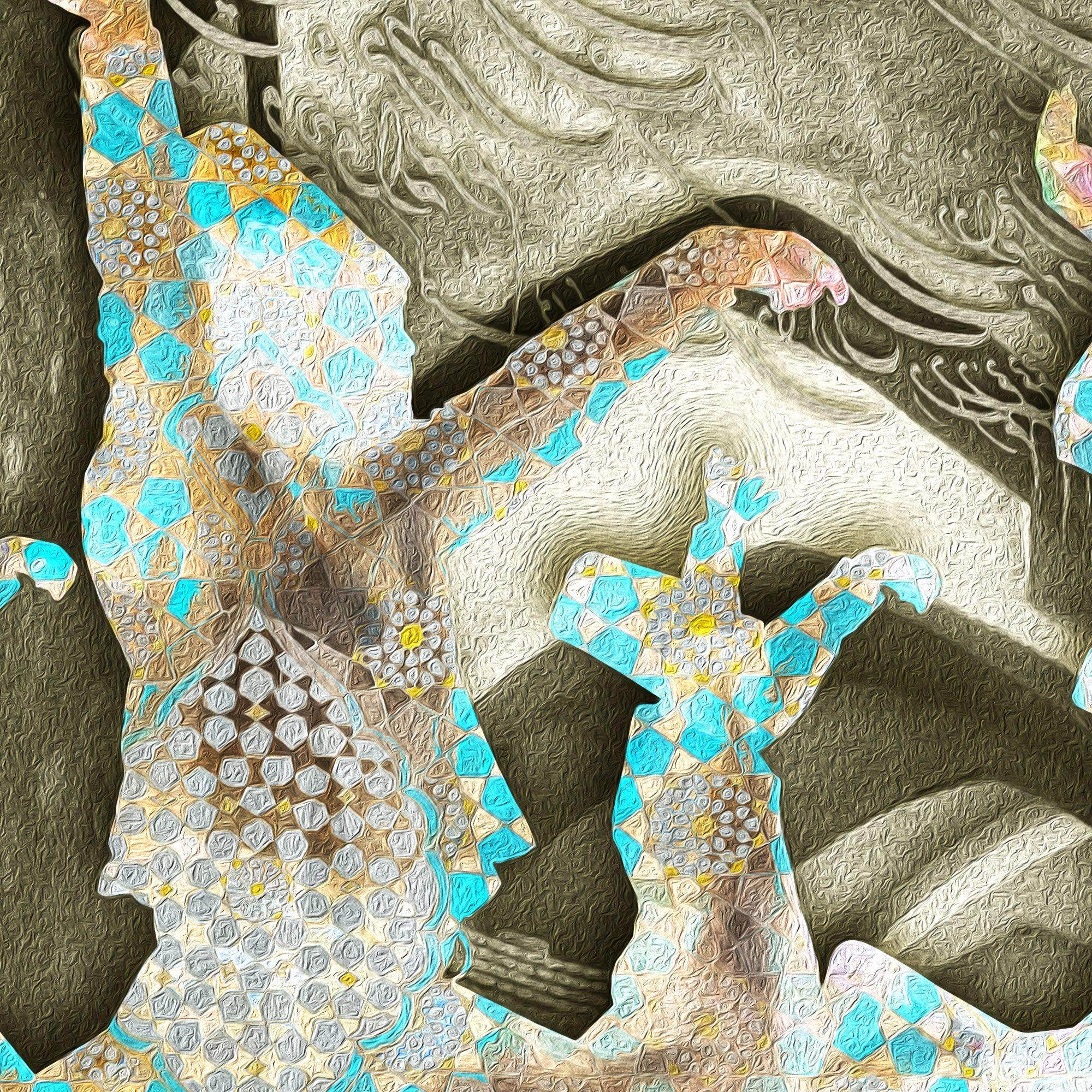 I Was Dead Persian wall art, alternate artwork view 4