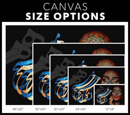 EY HICH | Persian Calligraphy Wall Art | Persian Home Decor - ORIAVI