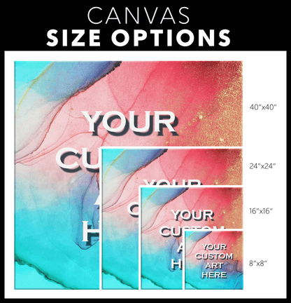 Custom Art - Square Gallery Canvas - ORIAVI