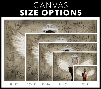 I Will Fly | Persian Wall Art | Persian Home Wall Decor - ORIAVI