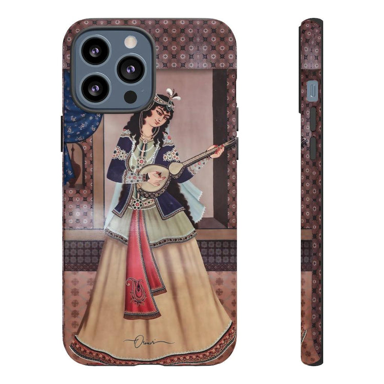 Persian Traditional Musician Girl Tough Cases - ORIAVI 