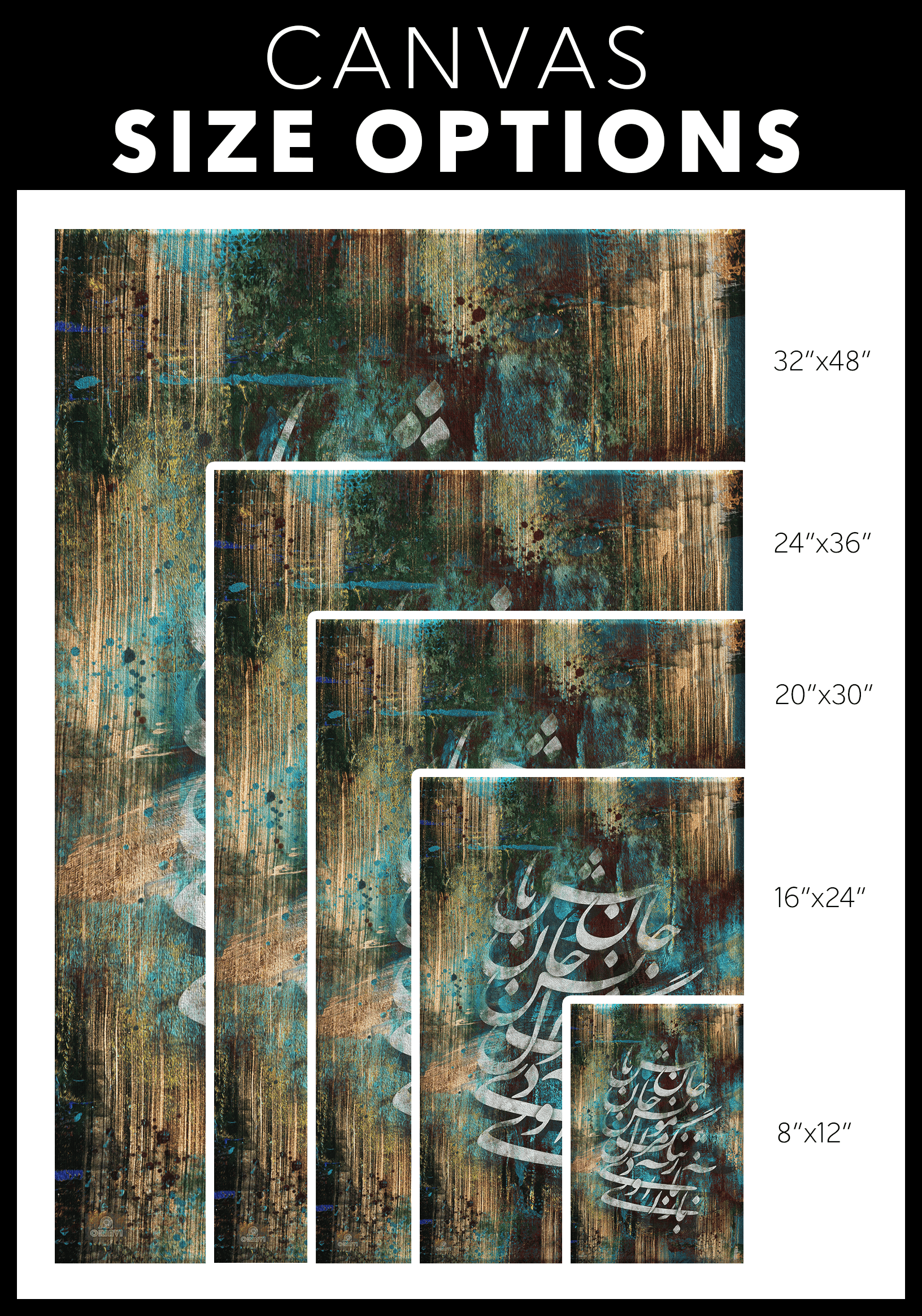 Come Back Persian wall art, alternate artwork view 5
