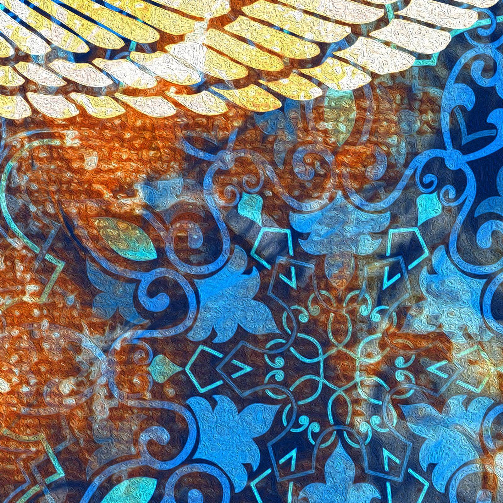 Faravahar Persian wall art, alternate artwork view 4