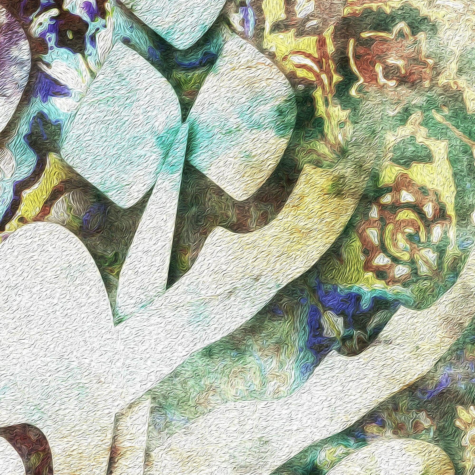 Ashegh Persian wall art, alternate artwork view 2