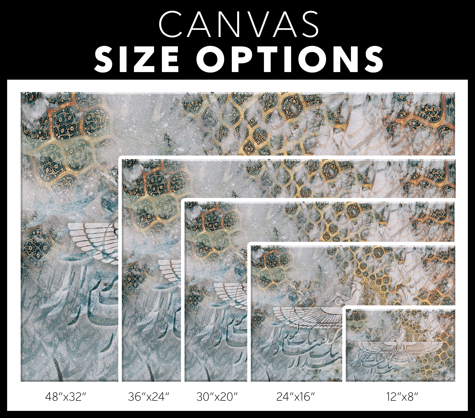 Faravahar | Persian Wall Art | Persian Home Wall Decor - ORIAVI