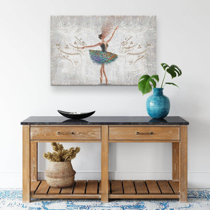 I’m looking forward to you | Persian Modern Calligraphy Wall Art Canvas Print - ORIAVI