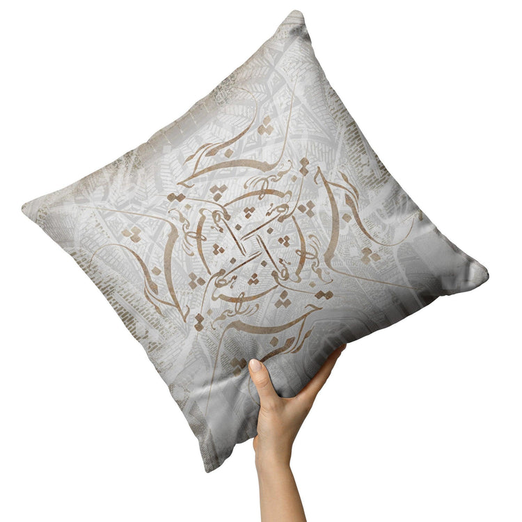 I’m looking forward to you | Persian Modern Art Pillow - ORIAVI Persian Art, persian calligraphy, persian calligraphy wall art, Persian Pillow, persian wall art