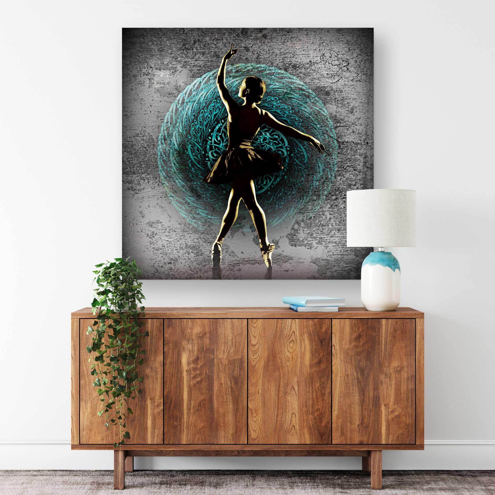 My Coquettish Mistress Persian canvas displayed in an interior setting, view 4