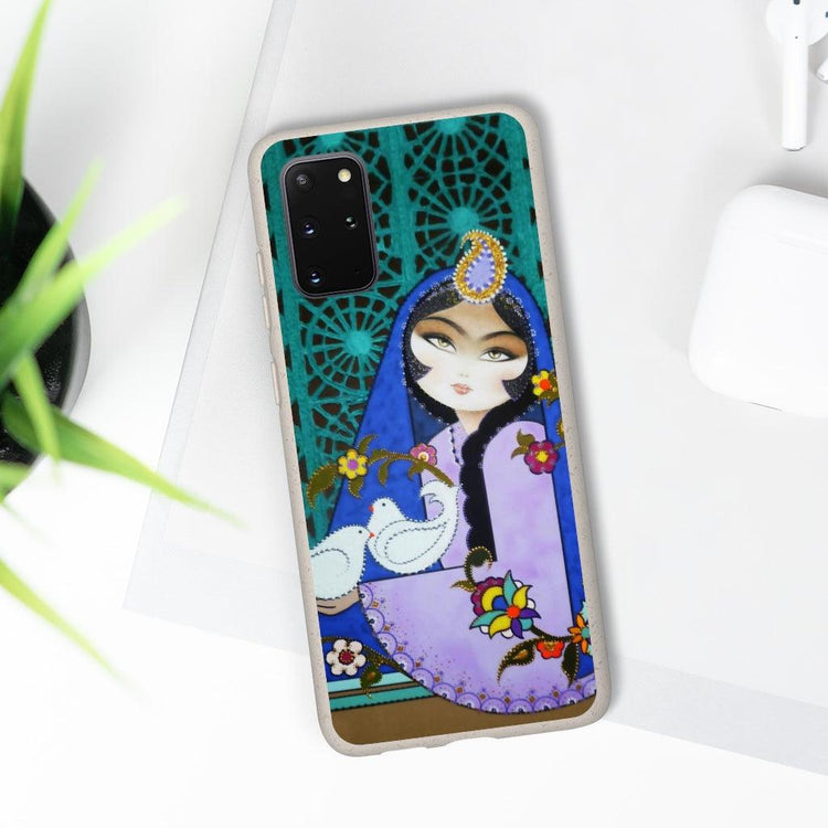 Persian Khatoon - Biodegradable Samsung Cases - ORIAVI Accessories, Bio, Biodegradable, Compostable, Eco-friendly, iPhone Cases, Mother’s Day promotion, Phone Cases, Samsung Cases, Sustainable