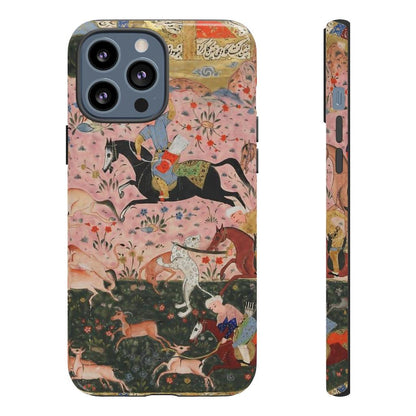 Persian Miniature Traditional Tough Cases - Unique Persian Calligraphy designs on hard and soft cases and covers for iPhone 13, 12, SE, 11, iPhone XS, iPhone X & more.Unique Persian designs on hard and soft cases and covers for iPhone and Samsung. persian design phone case, persian phone case, persian iphone case, persian samsung case