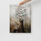 Enslaved to your love | Persian Calligraphy Poster - ORIAVI 