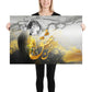 The Voice of Love | Persian Calligraphy Poster - ORIAVI 