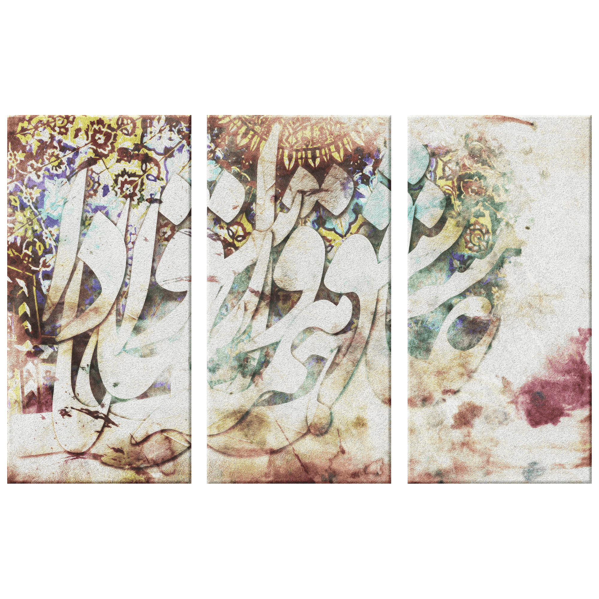 Ashegh Persian wall art, alternate artwork view 4