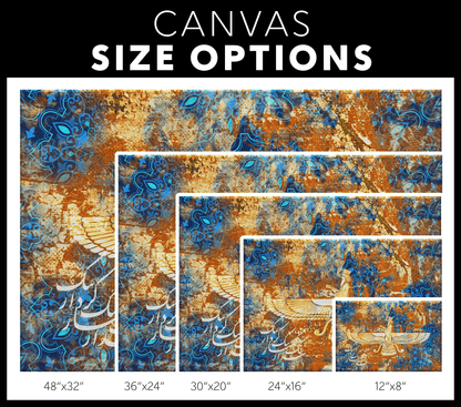 Faravahar | Persian Wall Art | Persian Home Wall Decor - ORIAVI