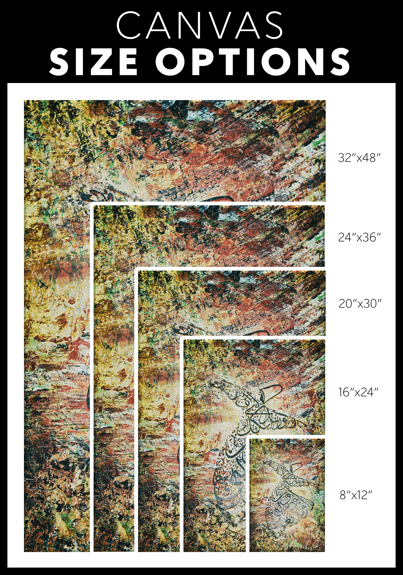 Be Yourself Persian wall art, alternate artwork view 6