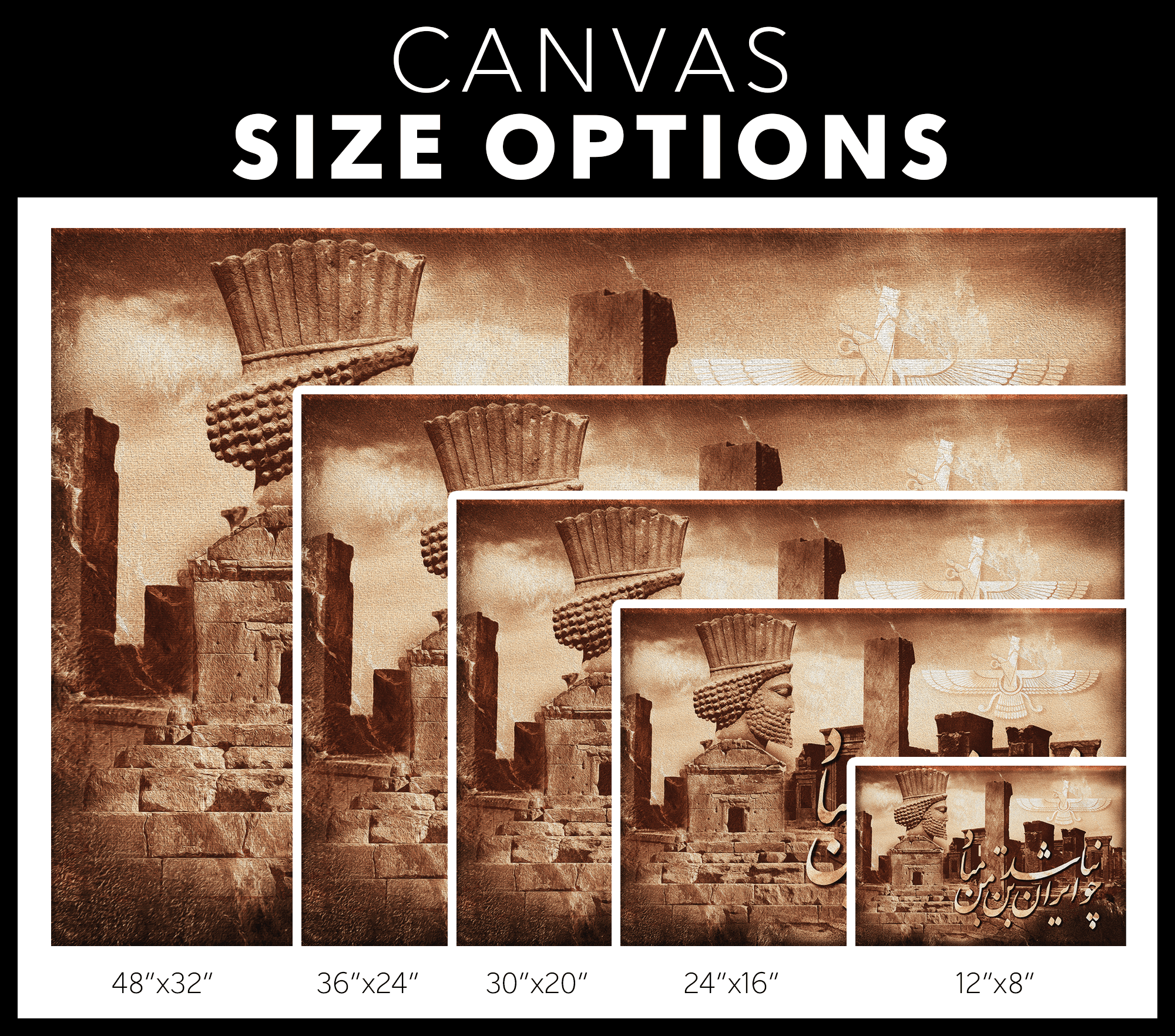 Cho IRAN nabashad | Persian Wall Art | Persian Home Wall Decor - ORIAVI