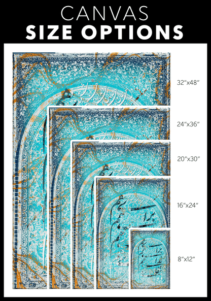 Deldar e Ham Bashim | Persian Wall Art | Persian Home Wall Decor - ORIAVI