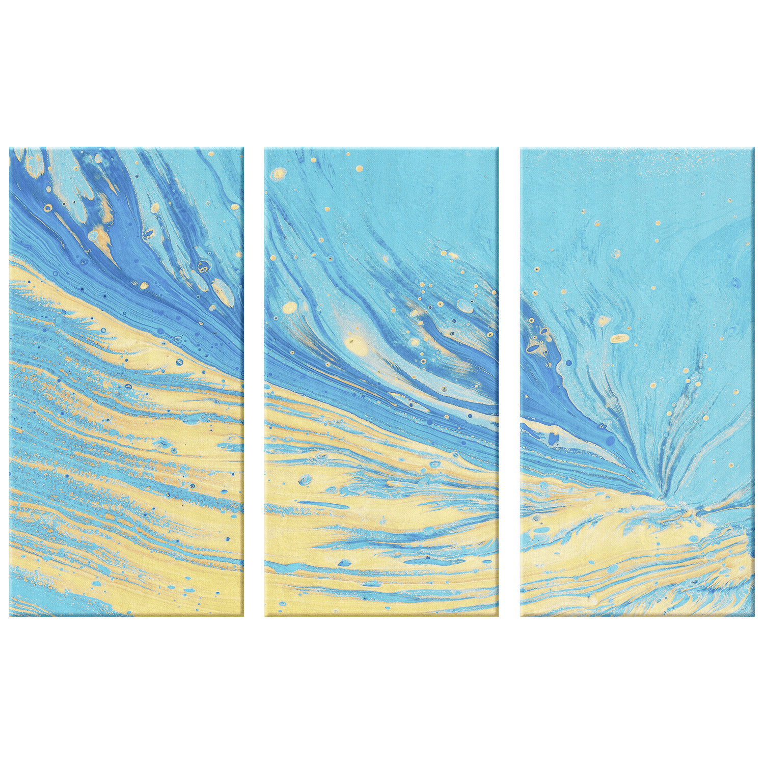 Desert Moon - 3 Piece Canvas - ORIAVI 