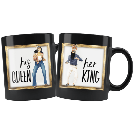 Persian King & Queen Mug Set -1- Combo Mugs