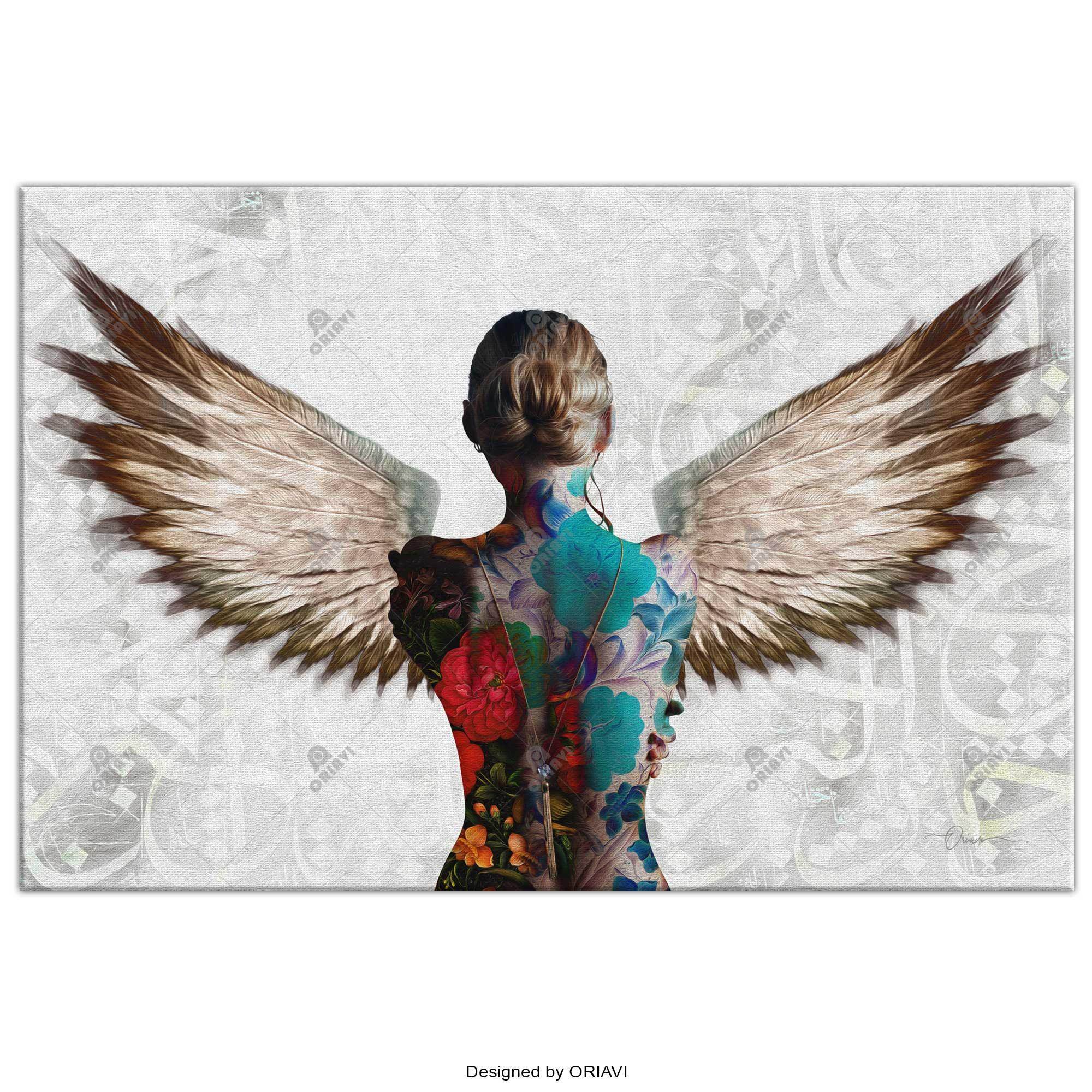 Flying Enthusiasm Persian wall art, alternate artwork view 5