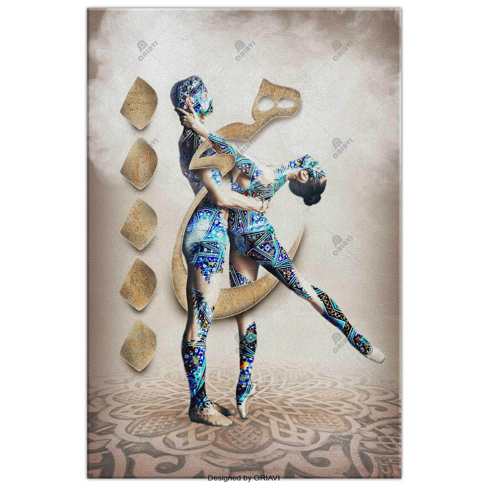 Hich Persian wall art, alternate artwork view 5