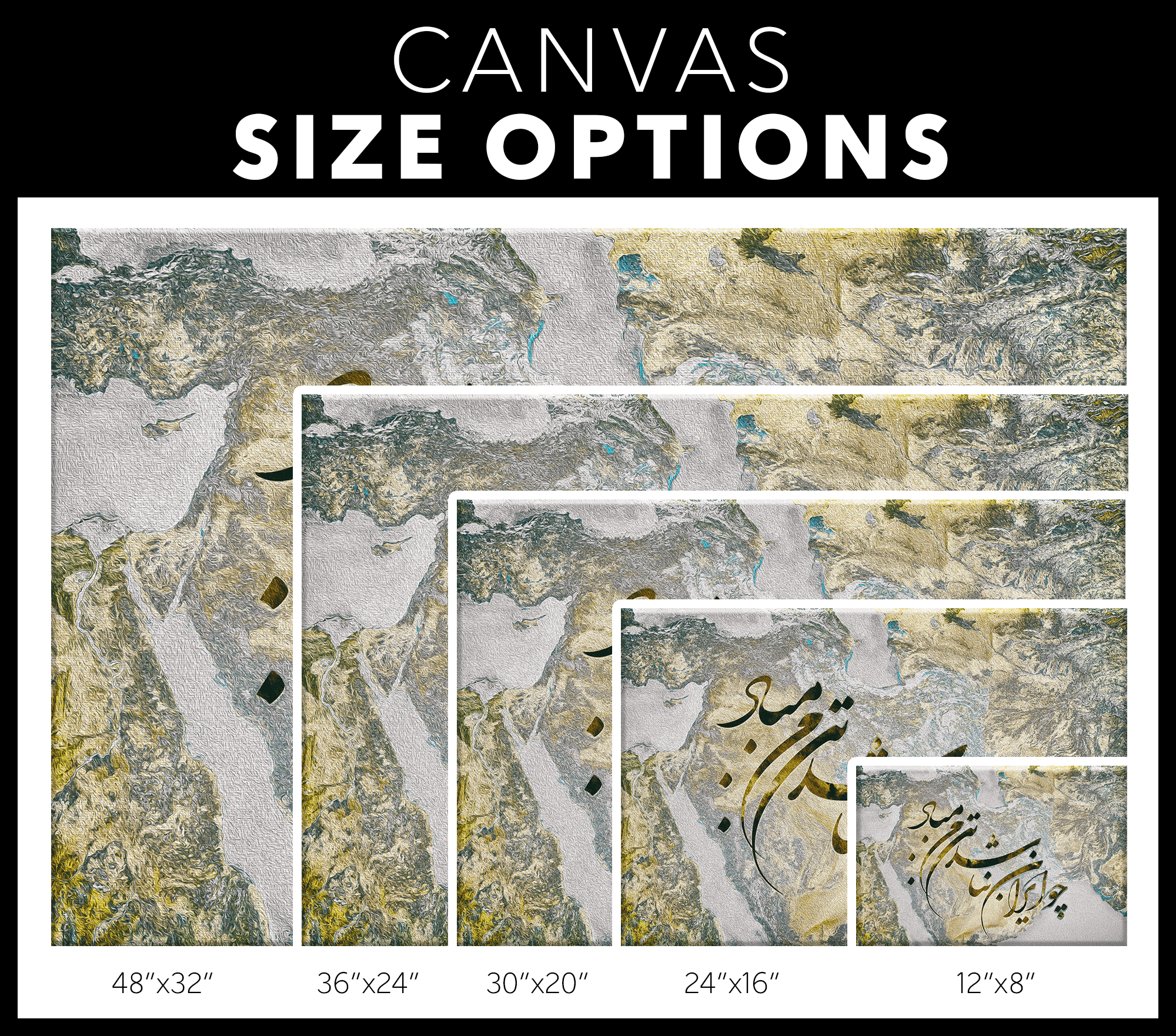 Cho IRAN nabashad | Persian Wall Art | Persian Home Wall Decor - ORIAVI