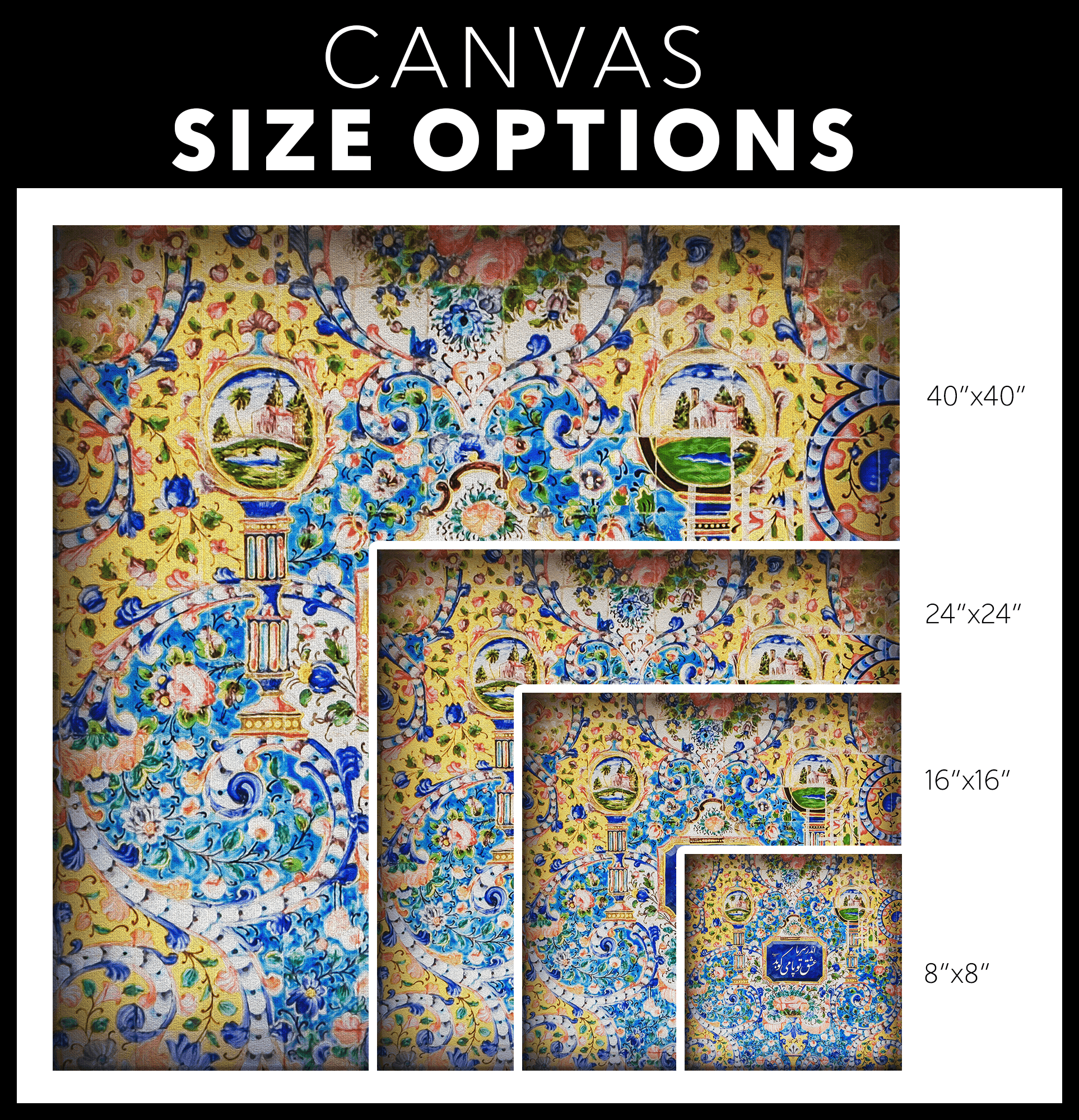 Eshgh e To | Persian Wall Art | Persian Home Wall Decor - ORIAVI