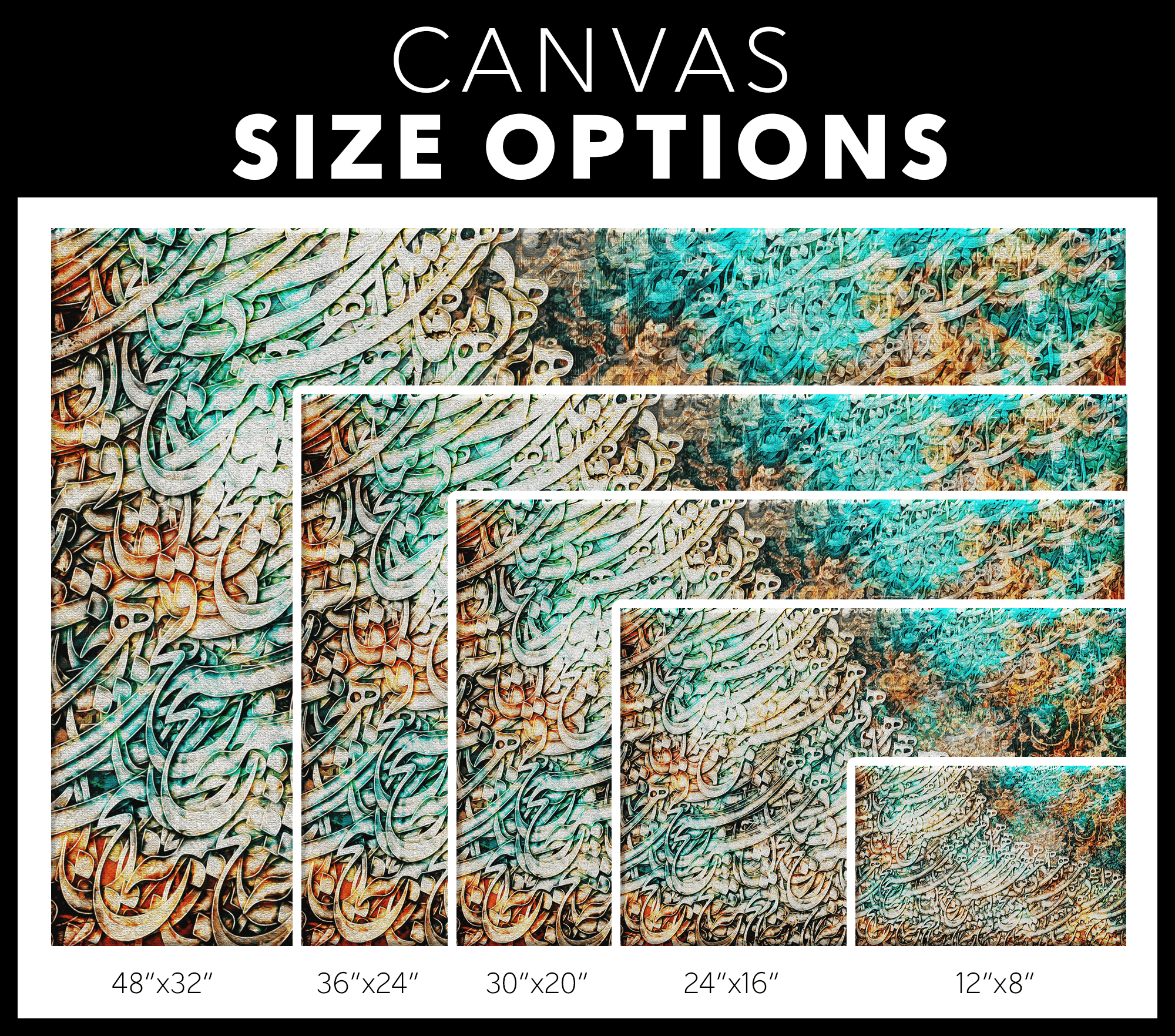 The World is Meaningless | Persian Wall Art | Persian Home Wall Decor - ORIAVI