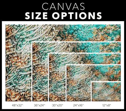 The World is Meaningless | Persian Wall Art | Persian Home Wall Decor - ORIAVI